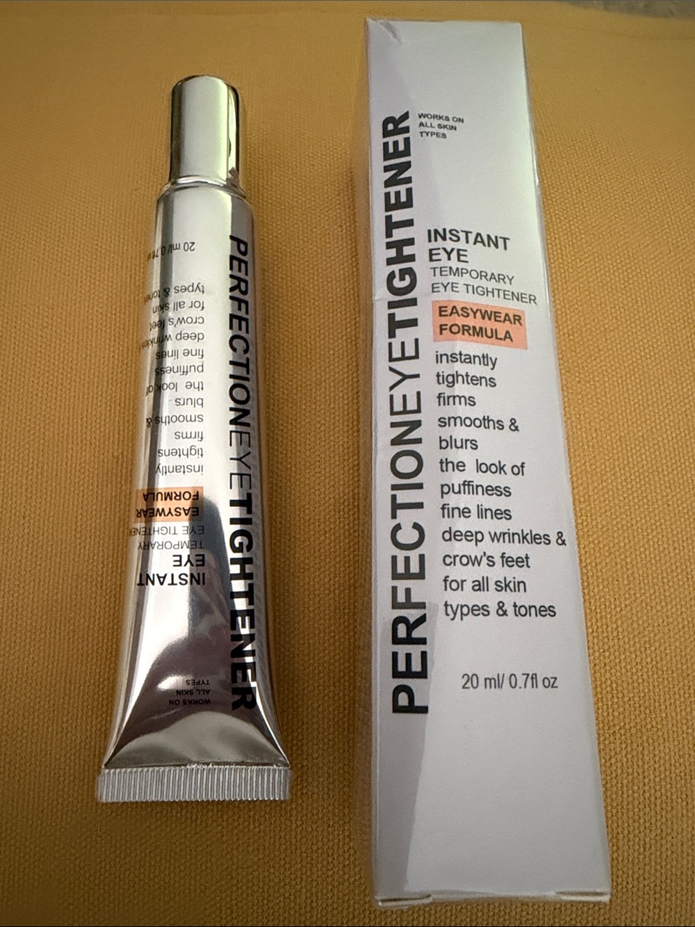 Perfection Eye Tightener(2) Instant Eye Tightener Silver 2 tubes.1sealed box